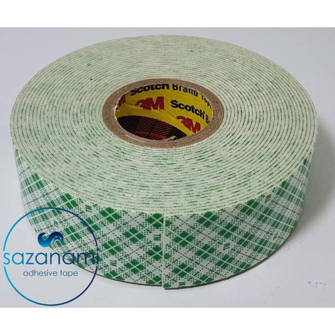 

New 3M Double Tape Busa Mounting Tape 1" Inch X 4.5M Foam Tape Scotch 24Mm Ori