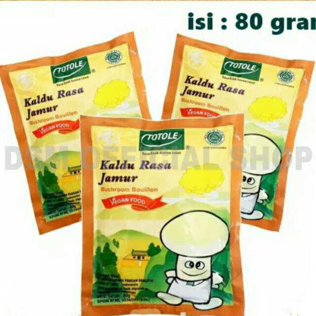 

KALDU JAMUR TOTOLE KALDU RASA JAMUR ISI 80 GRAM