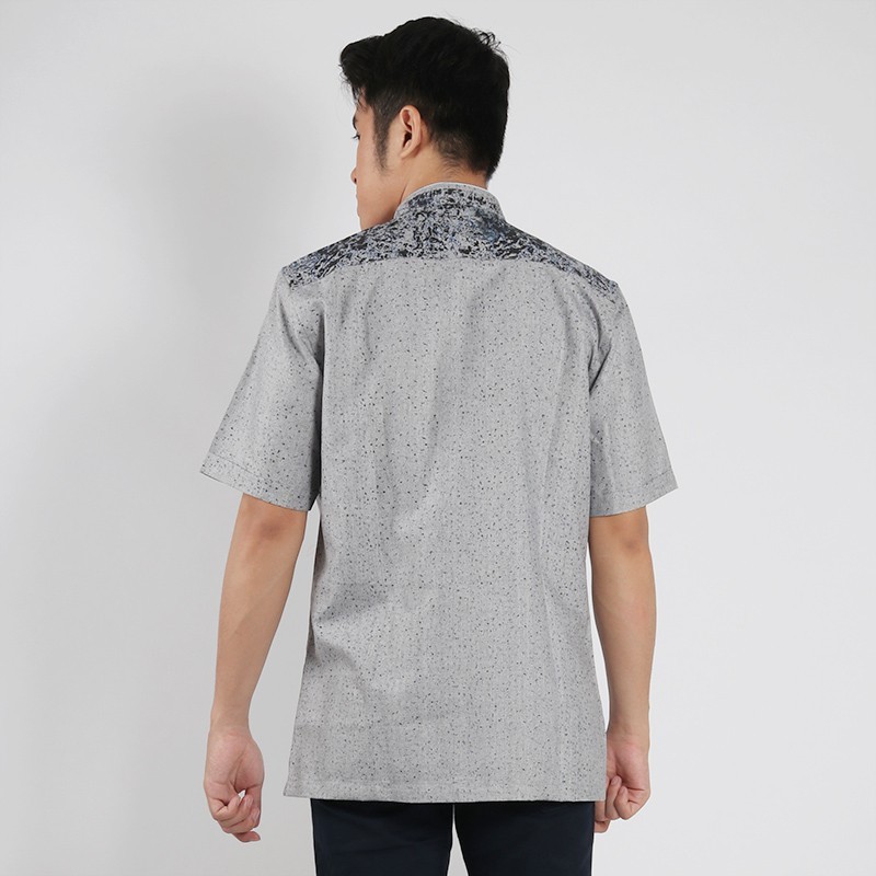 Edwin Jeans Kemeja Koko-14 SS Scott Lengan Pendek