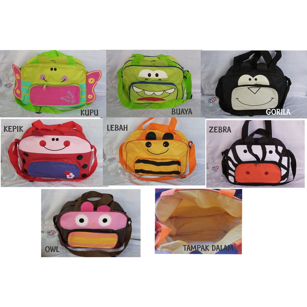 SALE Promo DISKON 10% CUCI GUDANG Tas travel animal souvenir ulang tahun anak Goodie bag Ultah-1