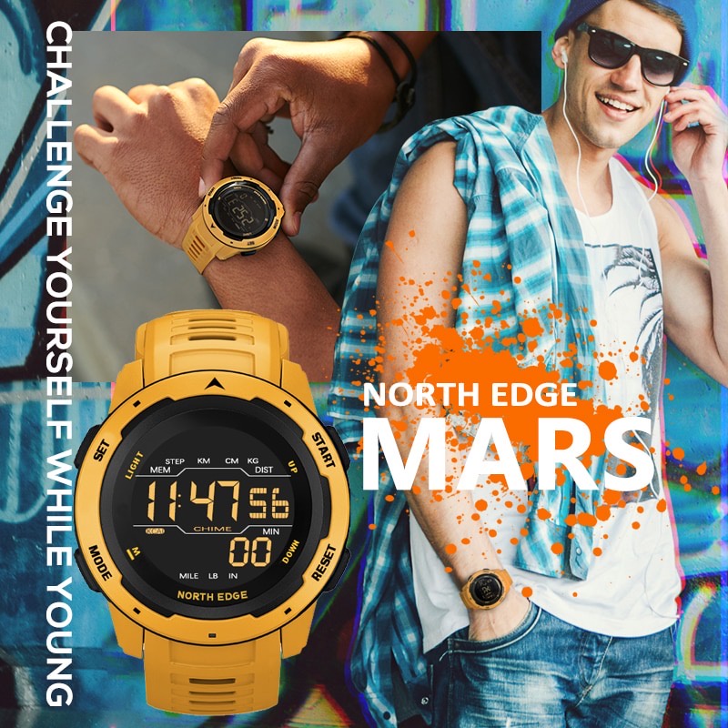 north edge mars northedge Mars jam tangan smartwatch pria wanita