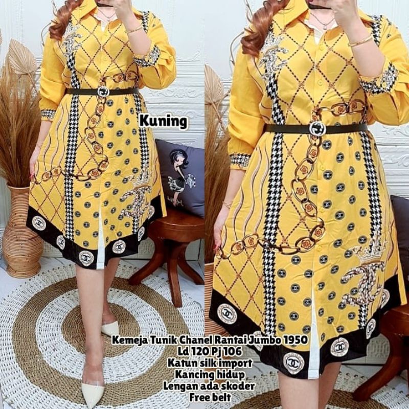 Kemeja Tunik 1950