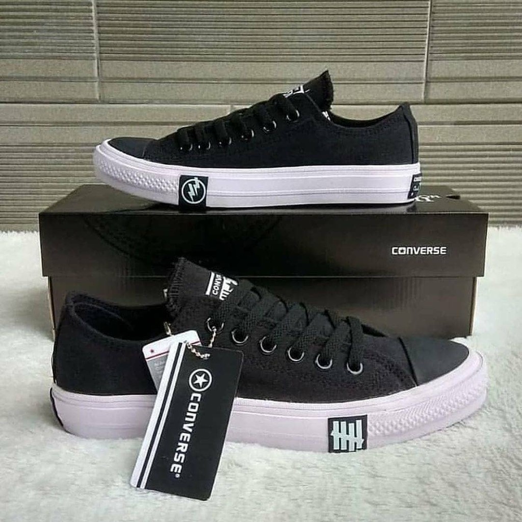 Sepatu Converse1995 CT Flash Petir / Sepatu Sekolah Kerja Main Santai Hitam