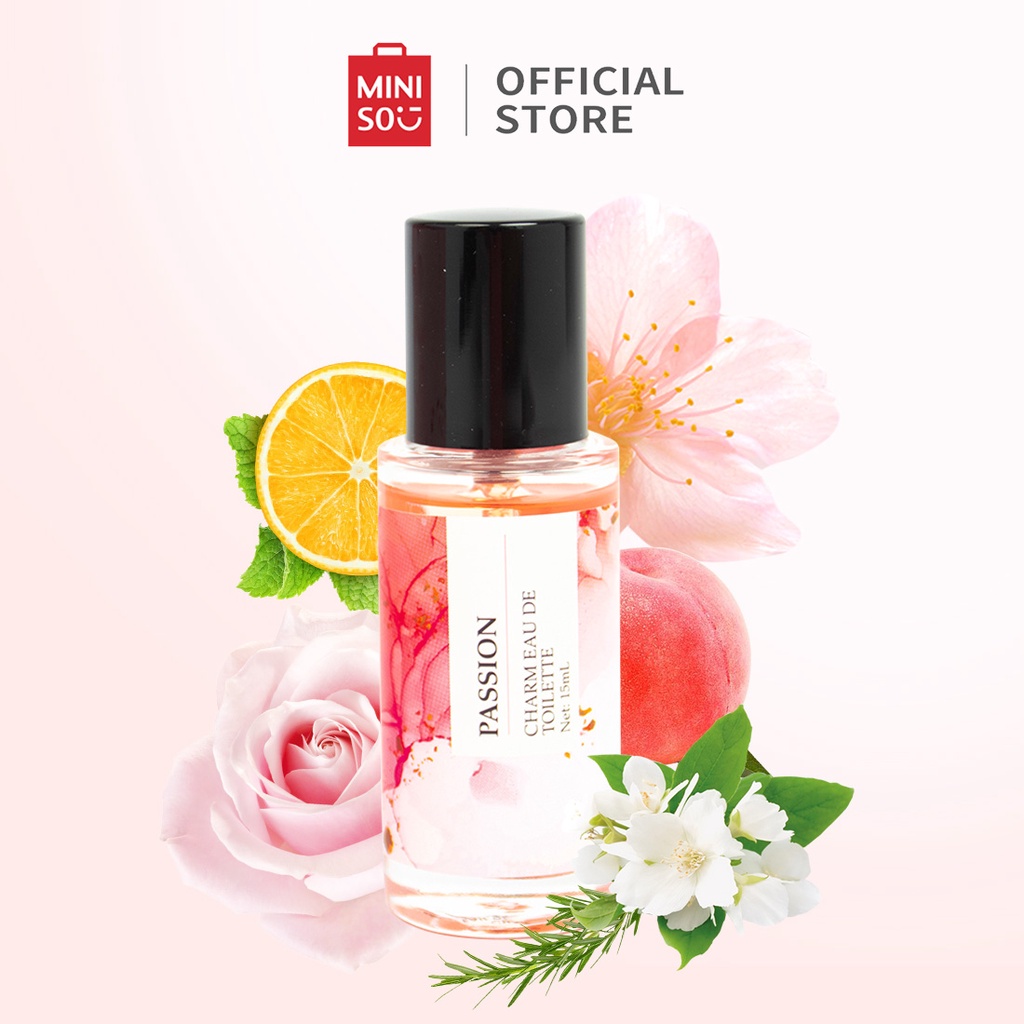 Jual Miniso Parfum Wanita CHARM EAU DE TOILETTE 15mL Minyak Wangi tahan