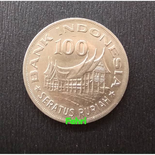 KOIN 100 RUPIAH 1978