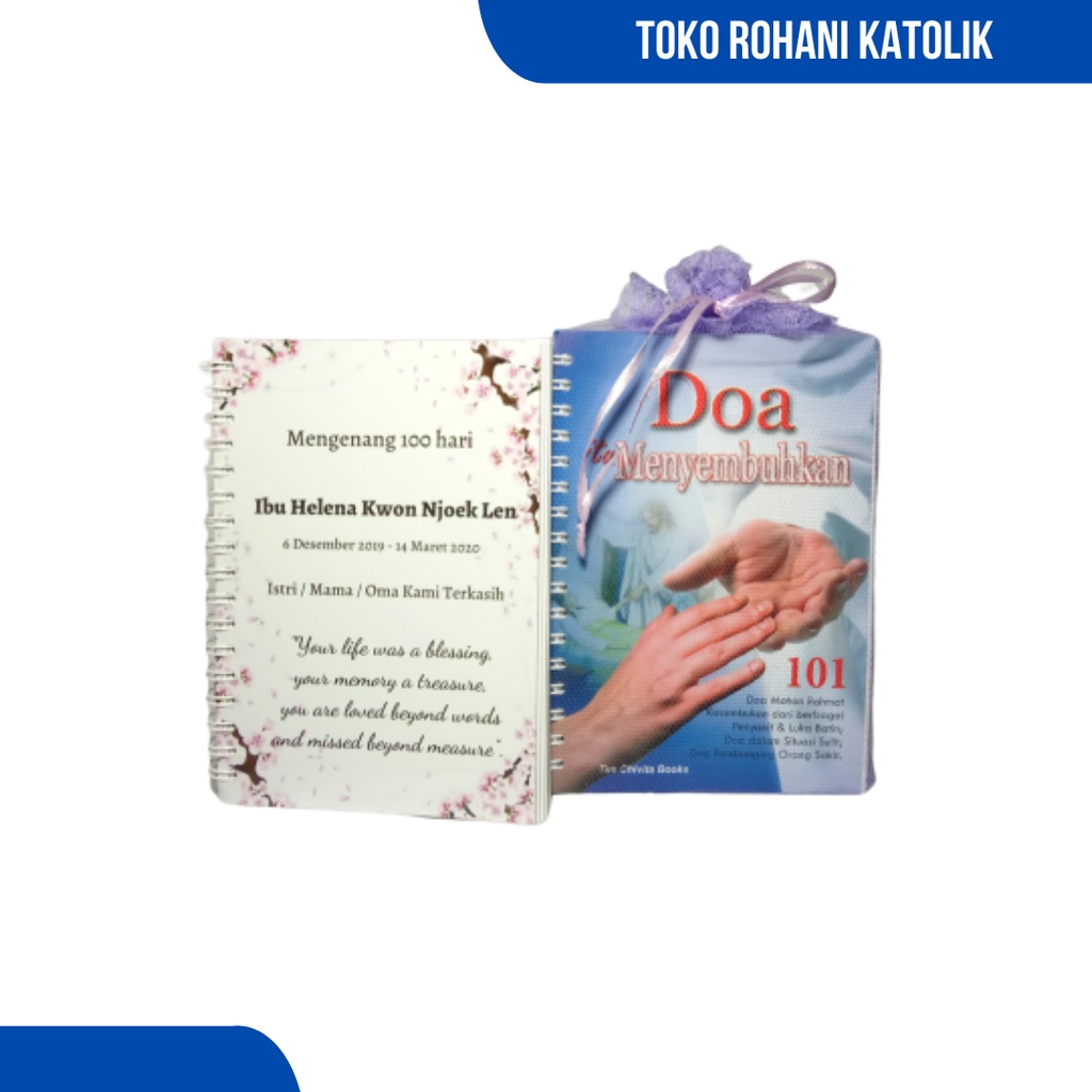 BUKU SOUVENIR KATOLIK : DOA ITU MENYEMBUHKAN (BUKU DOA KATOLIK)