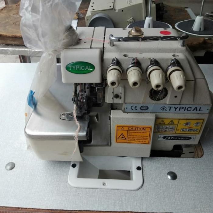 Daru Mesin Jahit Obras Typical Benang 4 Industrial - Second Mulus Terlaris Kekinian
