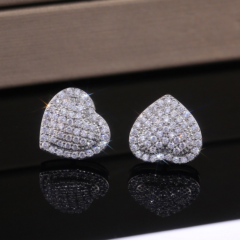 Anting Zirkon Bentuk Tetesan Air | Anting Liontin Musik | Aksesoris Wanita Untuk Hadiah Ulang Tahun