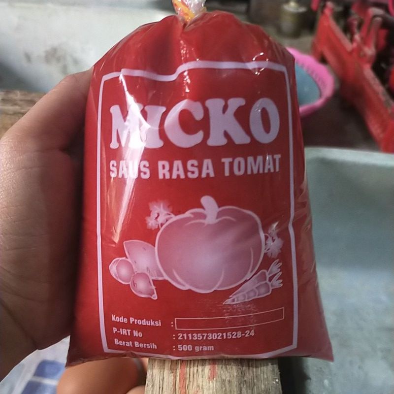 

Saus bakso rasa tomat Micko