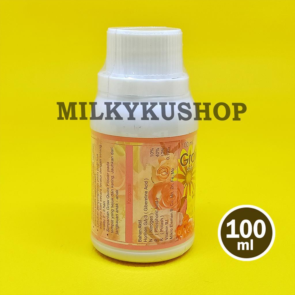 GROW QUICK FLOWER 100 ML PUPUK HORMON ZPT