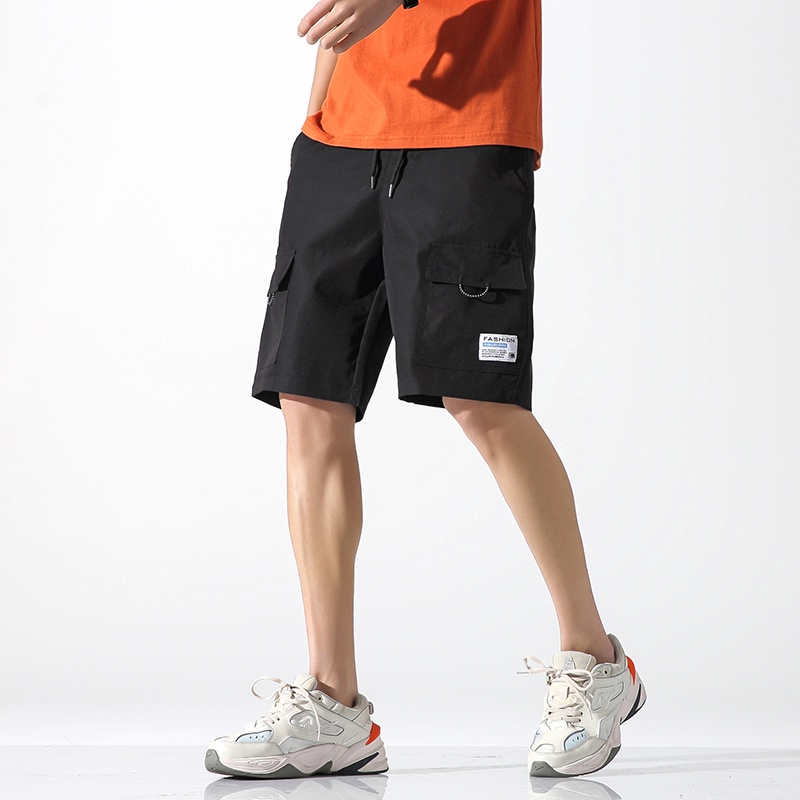 Celana Pendek Pria  Multi-saku Sport Casual Olahraga Santai Sporty Fashion Shorts K106