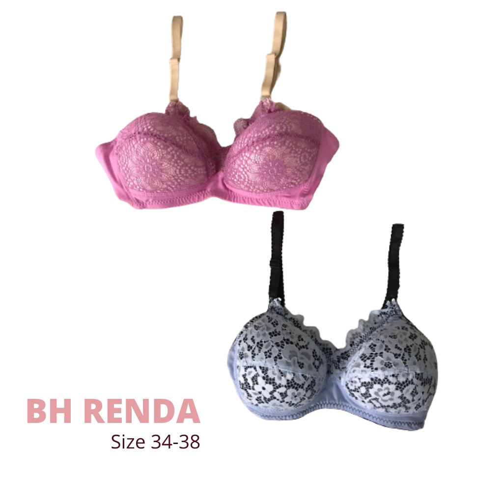 BH Wanita Renda Bra Renda Busa Tanpa Kawat Bandung Bra Grosir murah