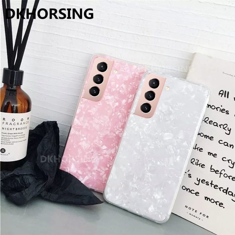 Casing TPU Motif Kerang Berkilau untuk S21 S22 S23 Series