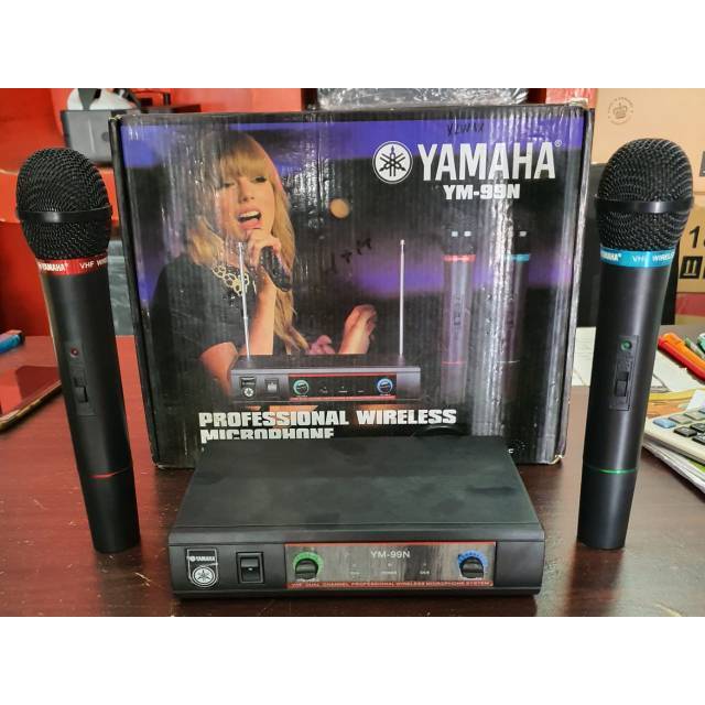 Mic Microphone Wireless Yamaha YM-99N YM99N YM 99N YM 99 N TERBAIK