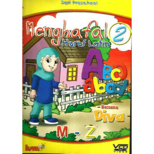 DVD/VCD ANAK MENGHAFAL HURUF LATIN SERI 2