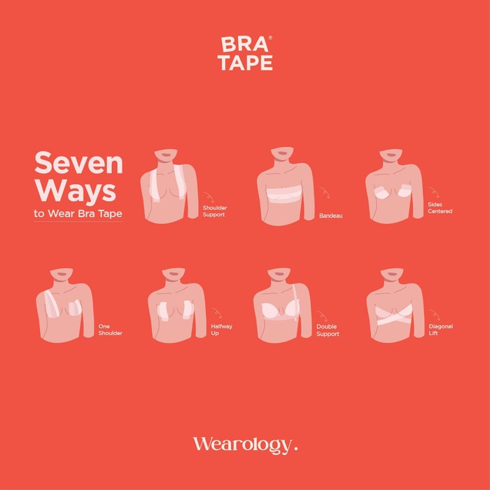 Wearology Bra Tape | Tape for breasts/body-5