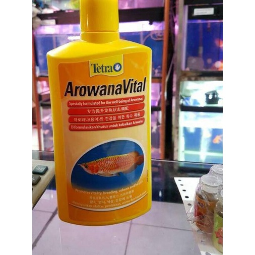 ✷ tetra arowana vital/ arwana vital 500ml ♣