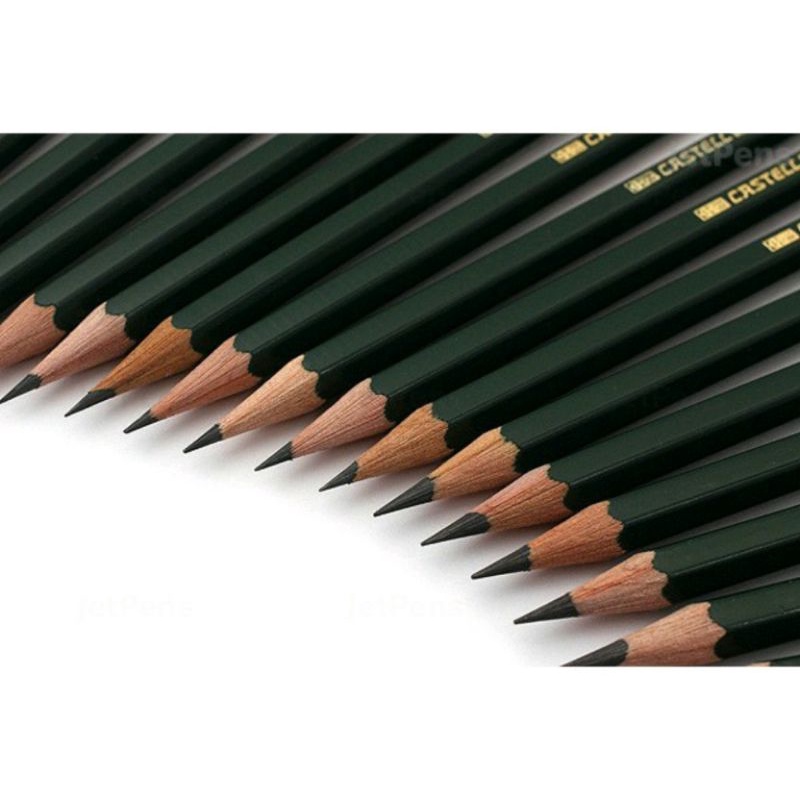 Pensil Faber-Castell Lengkap Satuan HB/2B/3B/4B/5B/6B/7B/8B.Harga Satuan.Bisa Pilih Variasi