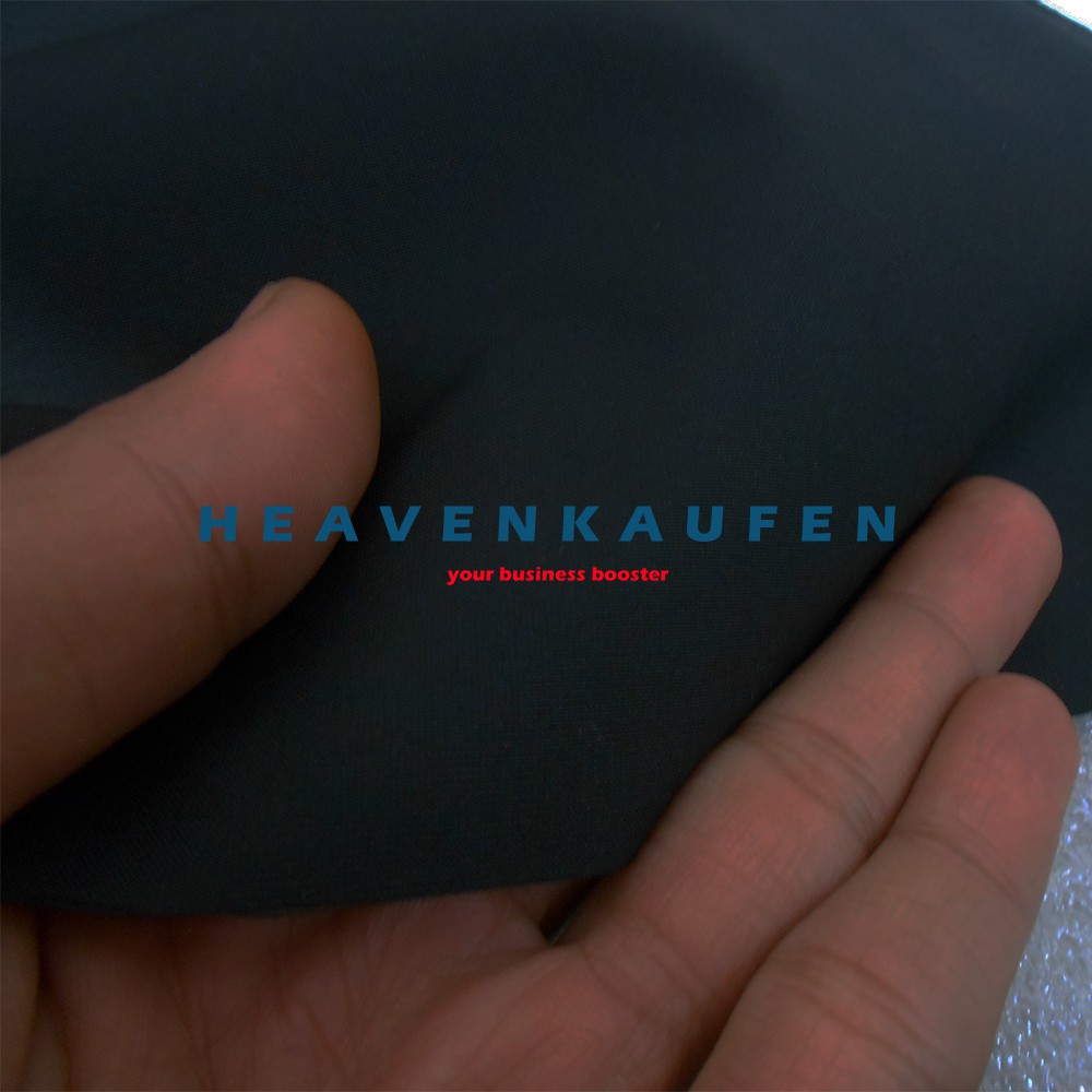 Kain Jasper Warna Hitam Water Resistant Untuk Jaket Dll Harga Per Meter