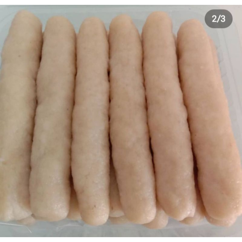 

Pempek Lenjer Besar 1Pack Isi 5 Pempek (beli 2 pack gratis 1 pempek)