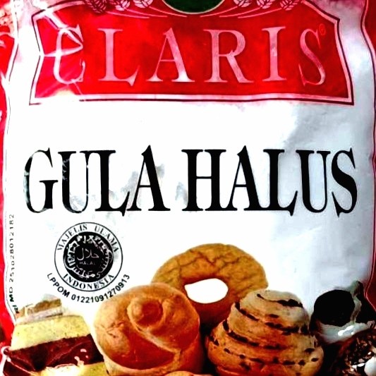 

Tepung Gula Halus Claris 250 Gram