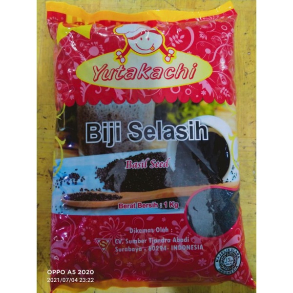 

biji selasih|basil seed|100g|nuri fruits|buah segar|buah segar bandung|biji selasih