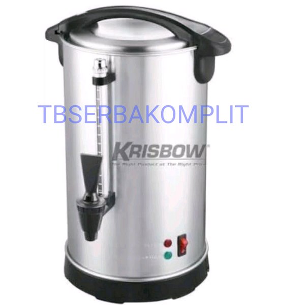Water Boiler 16L 2in1 Stainless Steel 1500W Krisbow 10109818 Alat Pemanas Air Minum 1500 Watt 16 Lit