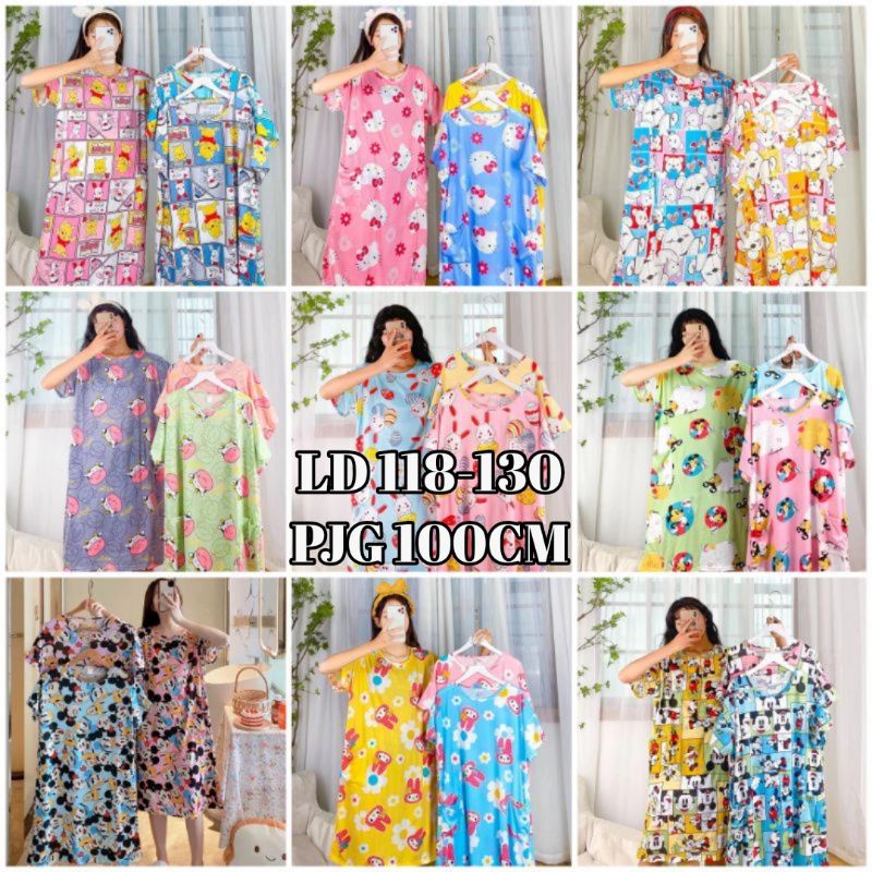 Daster Import Baju Tidur Wanita Murah / Daster Wanita Oversize C02-C1, CO5-T