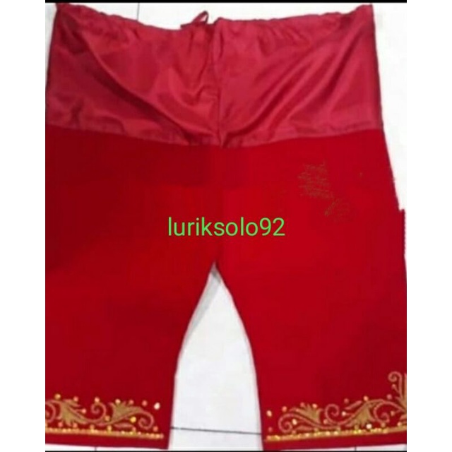 Celana Payet Bludru Dewasa