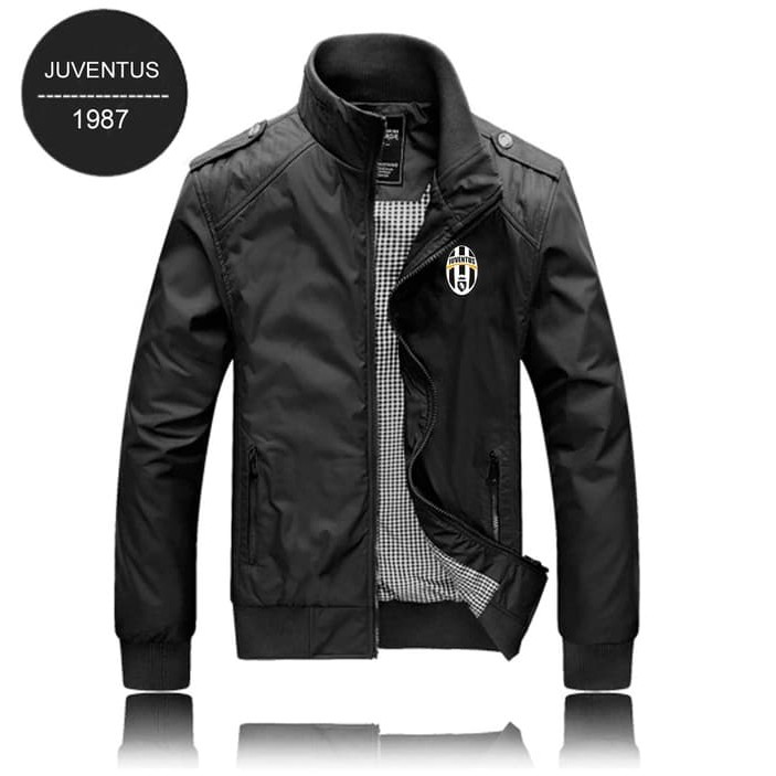 Unik JAKET PRIA BOLAK BALIK DC parasut MAROON HITA fashion K9A8 Jaket Waterproof Black Juventu