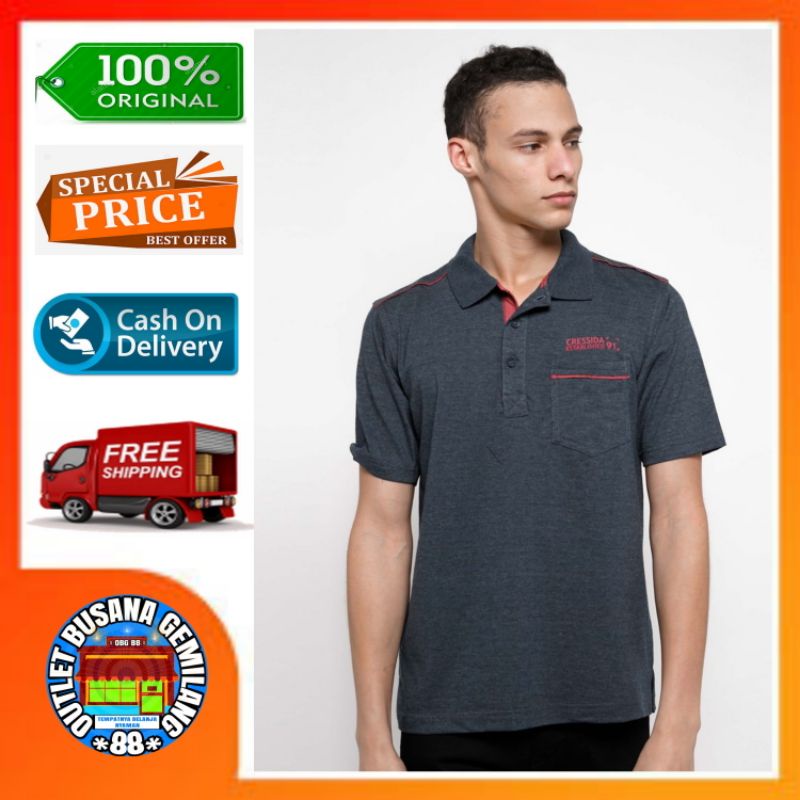 Cressida original Kaos polo pria Kaos kerah pria Polo shirt pria CRESSIDA Polo shirt CRESIDA PMWF.KF
