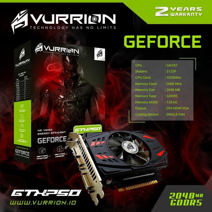 VURRION GTX750 2GB