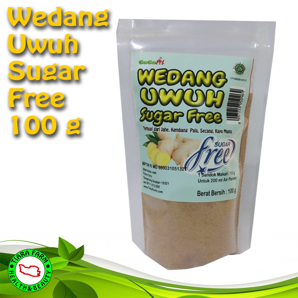 

Tiara Farm - Wedang Uwuh Sugar Free 100 g (Tanpa Gula) - Gogomix