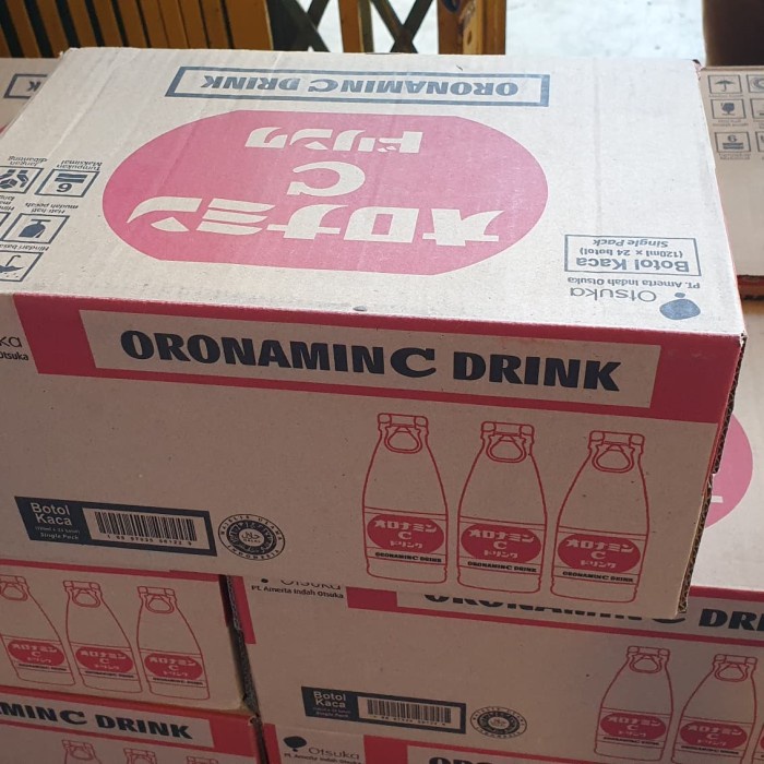 

ORONAMIN C 24*120ML - MINUMAN VITAMIN C BERKARBONASI SPERTI YOU C YOUC atayatoko