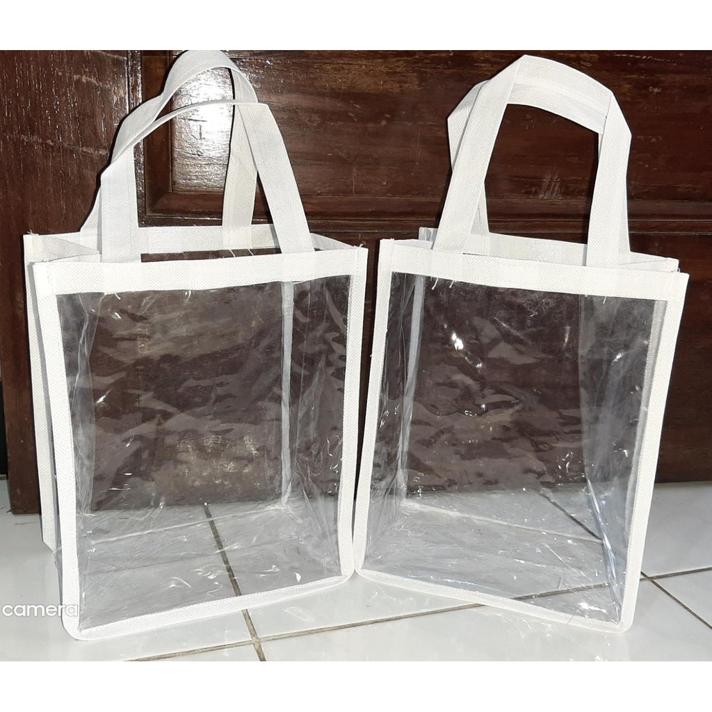 TAS SOUVENIR FULL MIKA TRANSPARAN / TAS SOUVENIR CUSTOM