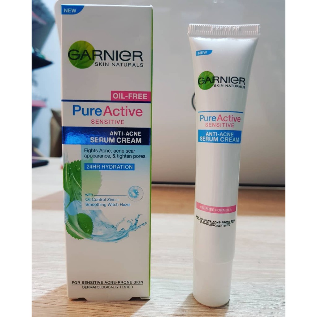 garnier pure active sensitive cream