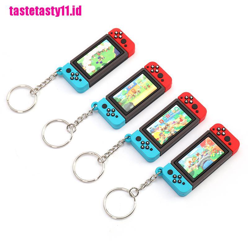 【TTID】2020 New Nintendo Switch Car Keyring  Fashion Soft Rubber PVC Key Chains