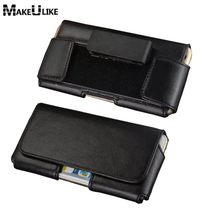 Terlaris MAKEULIKE Rotatable Belt Clip Pouch Case For Huawei Honor 7A 7C Pro Case Huawei Y6 Y7 Y9