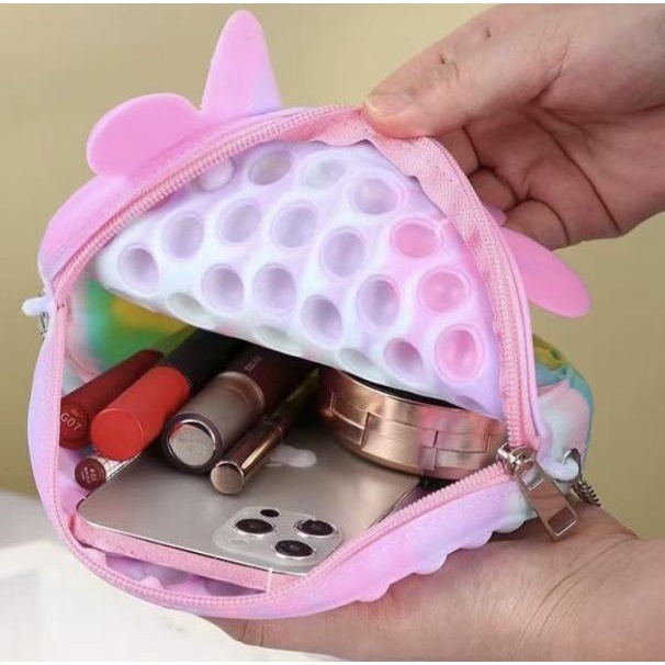 Pop It Bag Messenger Tas Anak Fashion Sultan Fidget Toys New Squishy