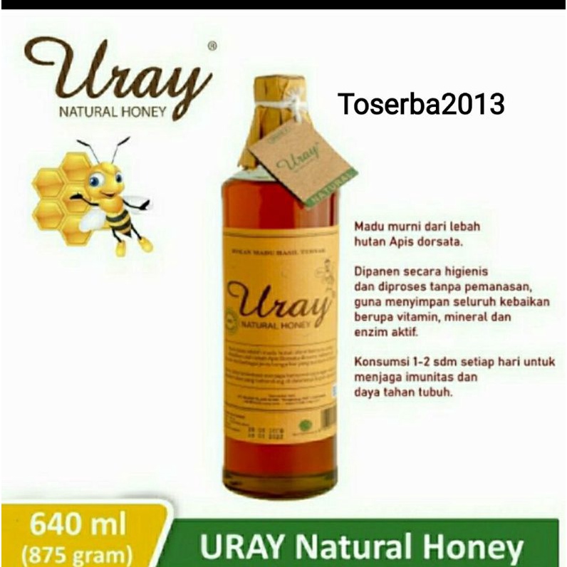 

Madu Uray Madu Murni Grade A 660 ml ( 875 gr )