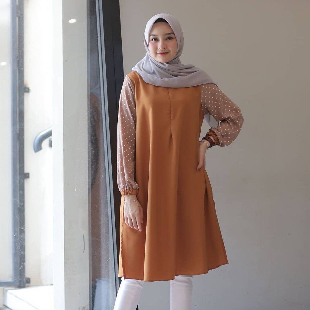 Brisia Tunik Atasan Wanita Terbaru 2021 / Atasan Tunik / Atasan Murah / Atasan Muslim / tunik wanita