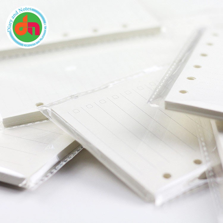 

Isi Ulang Binder File Loose Leaf 6 Ring Binder Paper