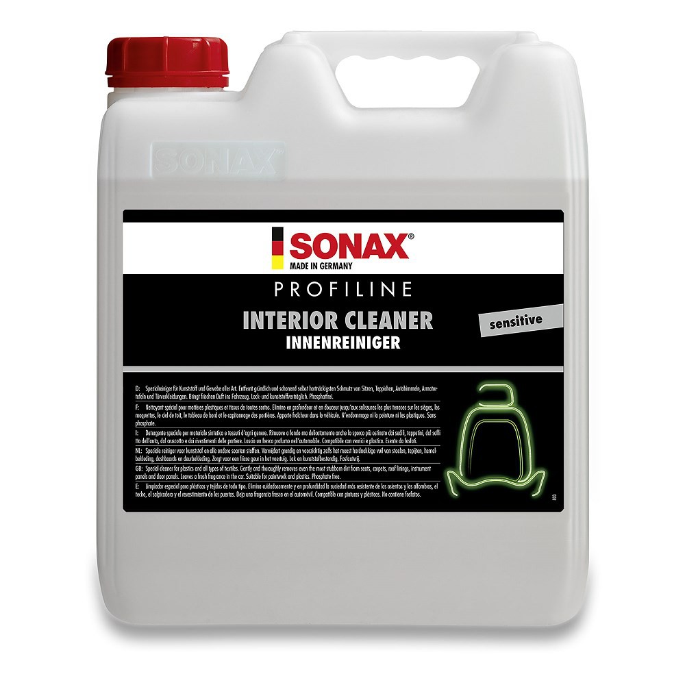 SONAX Profiline Interior Cleaner 550ml Spray Konsentrat Pembersih Interior Mobil Plastik Kulit Vinyl