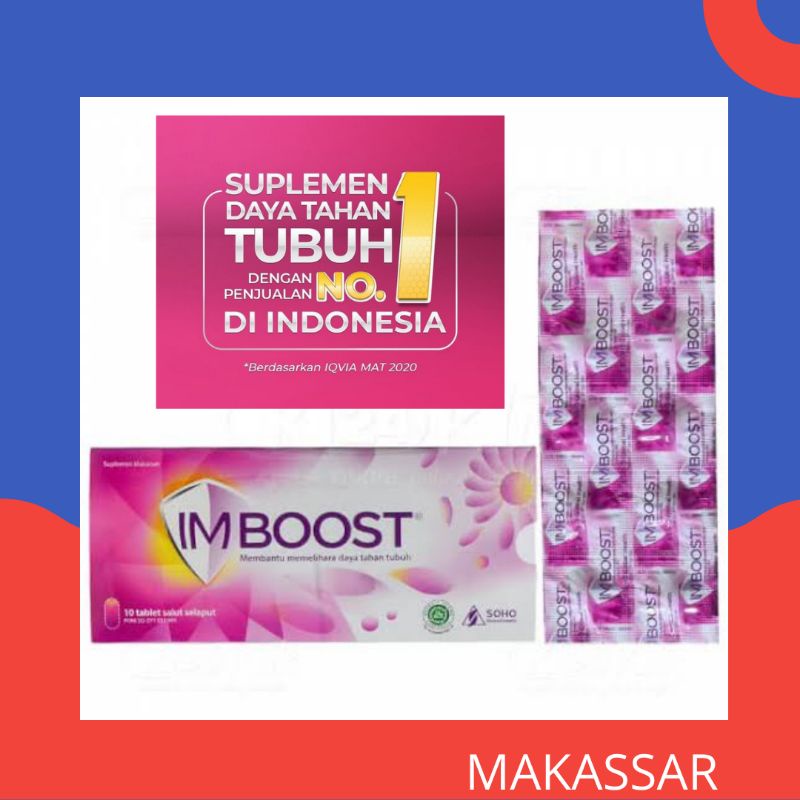 IMBOOST TABLET DAYA TAHAN TUBUH PER STRIP