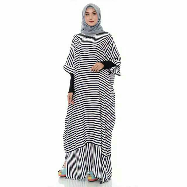 L Dress Luana Dauky|| Dress Salur Terbaru Termurah