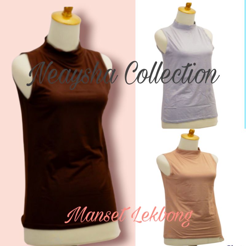 Manset buntung manset lekbong manset tanpa tangan Bahan Spandek Rayon Super