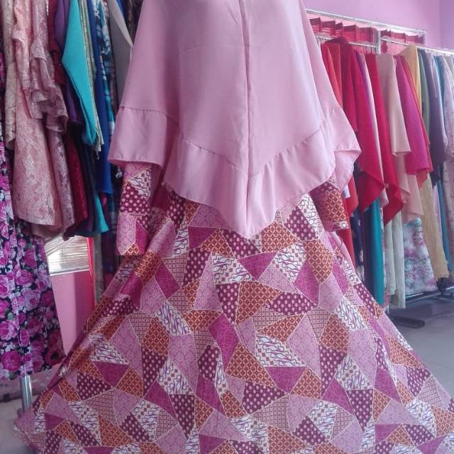 Gamis Misby wolfis syar'i