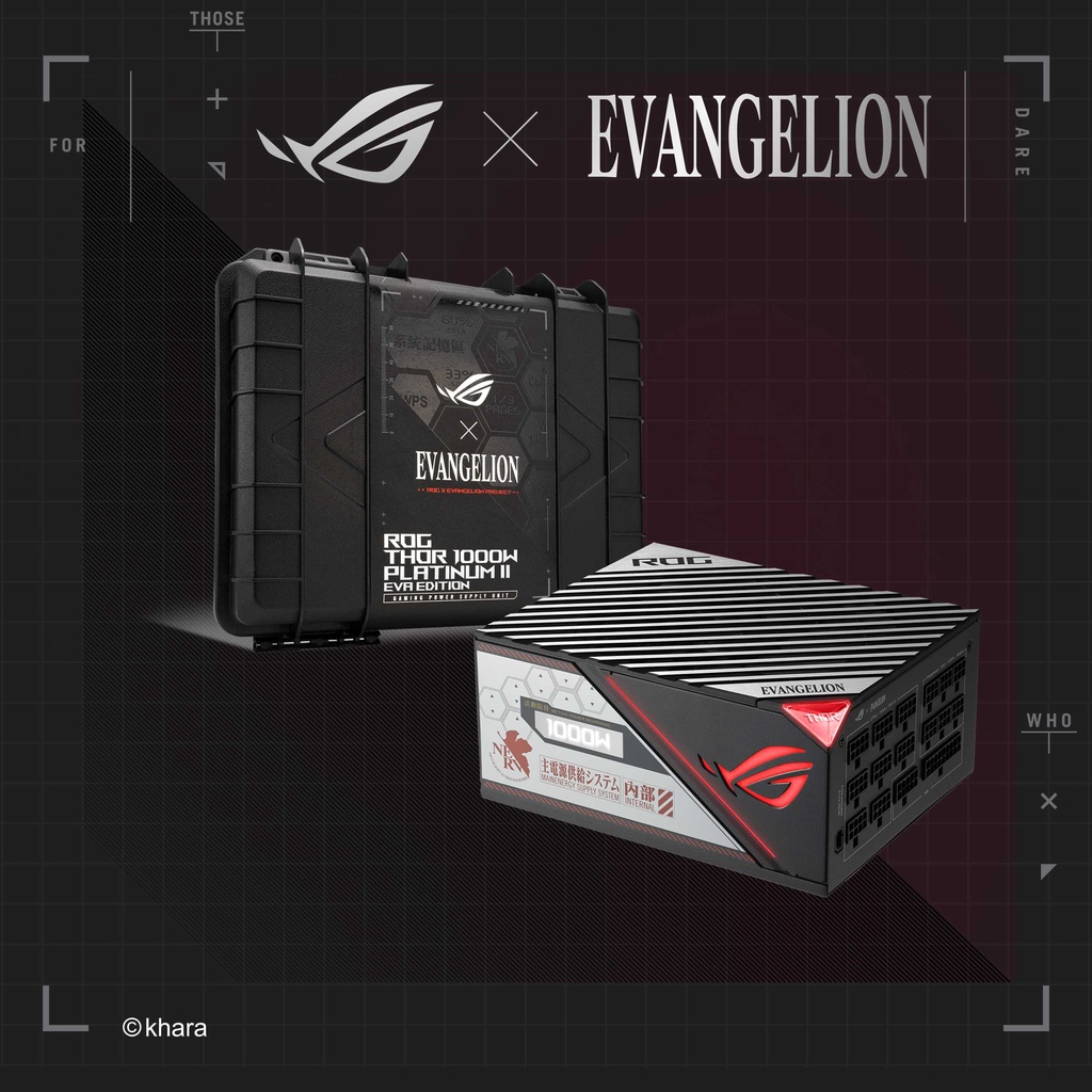 Power Supply ASUS ROG THOR 1000W Platinum II EVA Edition | PSU ROG 1000P2 1000P