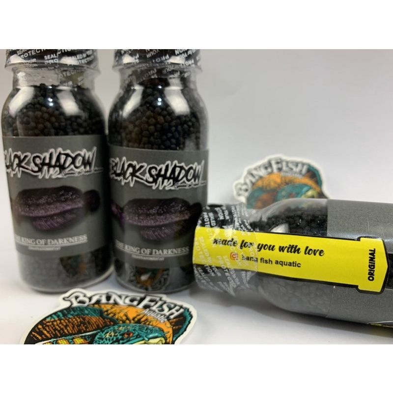 BLACK SHADOW PELET UNTUK MENINGKATKAN PIGMENT WARNA HITAM (  BAR MARU, ASIATICA)