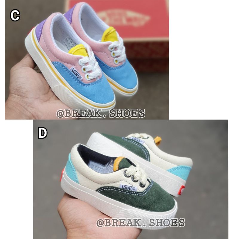 SEPATU ANAK VNS TALI ERA MULTICOLOR